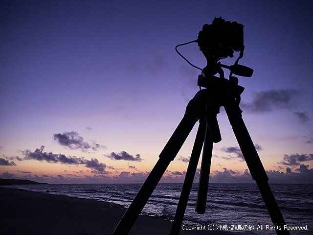 沖縄にいるような臨場感を演出する写真とか動画とか